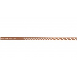 Listwa Spadkowa Brodzikowa 100cm Miedź Szczotkowana