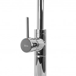 Bateria umywalkowa podłogowa Rea Lungo Chrom