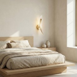 KINKIET ŚCIENNY LED G182-W ZŁOTY