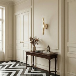 KINKIET ŚCIENNY LED G182-W ZŁOTY