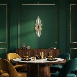 KINKIET ŚCIENNY LED G182-W ZŁOTY