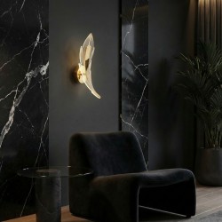 KINKIET ŚCIENNY LED G182-W ZŁOTY