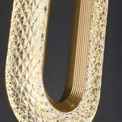 KINKIET ŚCIENNY LED G172-W ZŁOTY