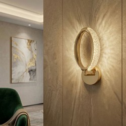 KINKIET ŚCIENNY LED G174-W ZŁOTY