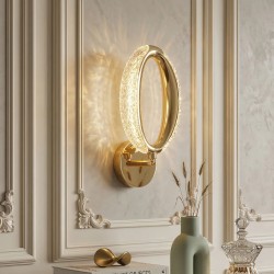 KINKIET ŚCIENNY LED G174-W ZŁOTY