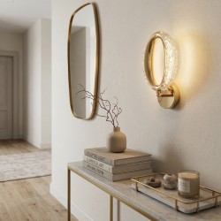 KINKIET ŚCIENNY LED G174-W ZŁOTY