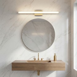 KINKIET ŁAZIENKOWY LED 80CM APP1853-1W BRUSH GOLD