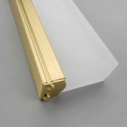 KINKIET ŁAZIENKOWY LED 42CM APP1851-1W BRUSH GOLD