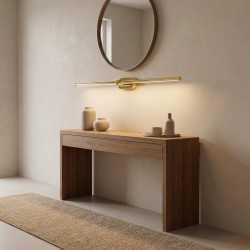 Kinkiet łazienkowy LED APP1891-1W 80 cm Złoty