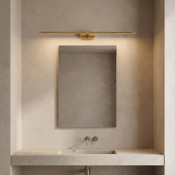 Kinkiet łazienkowy LED APP1891-1W 80 cm Złoty