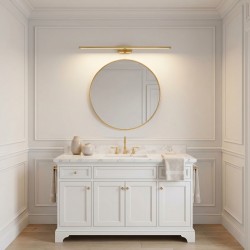 Kinkiet łazienkowy LED APP1891-1W 80 cm Złoty