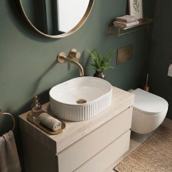 Umywalka nablatowa Rea Vanda 40 Mini