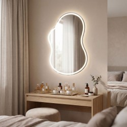 LUSTRO ŚCIENNE LED UNO 80x55 cm