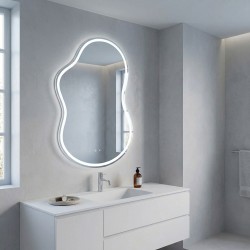 LUSTRO ŚCIENNE LED UNO 80x55 cm