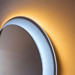 LUSTRO ŚCIENNE LED UNO DOUBLE 80x55 cm