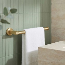 Wieszak łazienkowy jednoramienny 39106 ORI Złoty Szczotkowany