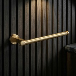 Wieszak łazienkowy jednoramienny 39106 ORI Złoty Szczotkowany