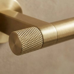 Wieszak łazienkowy jednoramienny 39106 ORI Złoty Szczotkowany