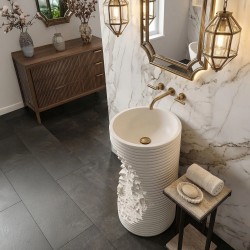 Umywalka Wolnostojąca REA Travena Round