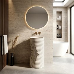 Umywalka Wolnostojąca REA Travena Round