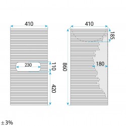 Umywalka Wolnostojąca REA Travena Round