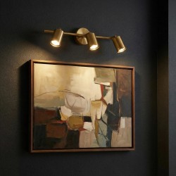 Kinkiet łazienkowy APP1898-3W Złoty Szczotkowany