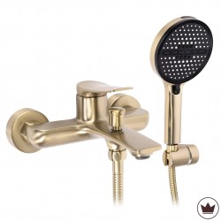 Bateria wannowa PREMIUM REA Vision Złota Szczotkowana