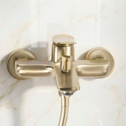 Bateria wannowa PREMIUM REA Vision Złota Szczotkowana