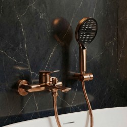 Bateria wannowa PREMIUM REA Vision Miedź Szczotkowana