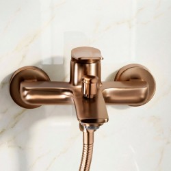 Bateria wannowa PREMIUM REA Vision Miedź Szczotkowana