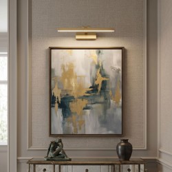 Kinkiet łazienkowy LED APP1863-1W 40 cm Złoty Szczotkowany
