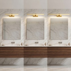 Kinkiet łazienkowy LED APP1860-1W 40 cm Złoty