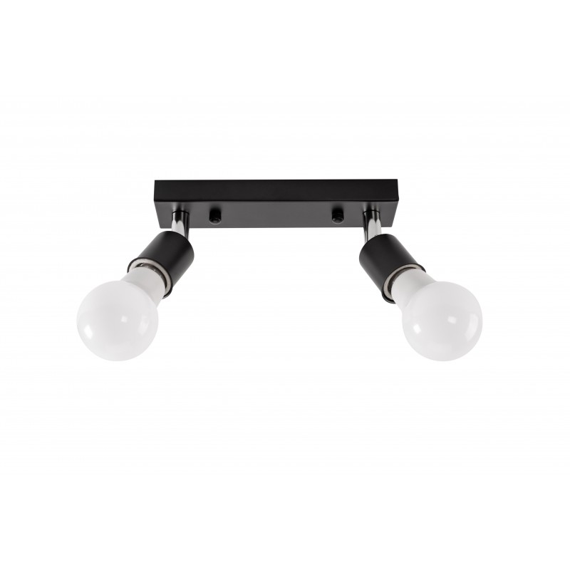Lampa Sufitowa Reflektor Plafon APP696-2C Czarna
