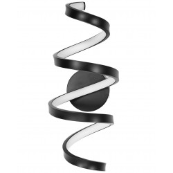 LAMPA ŚCIENNA KINKIET LED SPRING APP826-W Czarny MAT