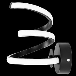 LAMPA ŚCIENNA KINKIET LED APP1052-W Czarny MAT