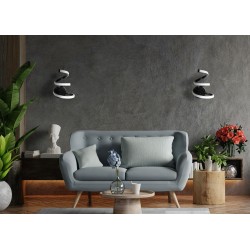 LAMPA ŚCIENNA KINKIET LED APP1052-W Czarny MAT