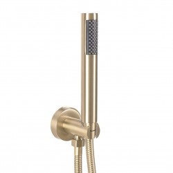Zestaw Prysznicowy Podtynkowy z termostatem LUNGO Złoty szczotkowany + BOX