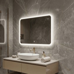 Lustro ścienne LED 80x60cm TOP-3