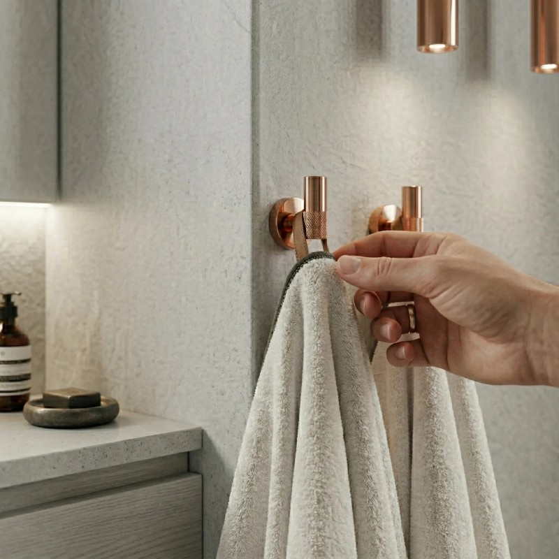 Wieszak łazienkowy 6606 Modern Miedź