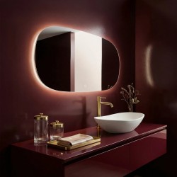 Lustro ścienne LED 100x60cm TOP-4