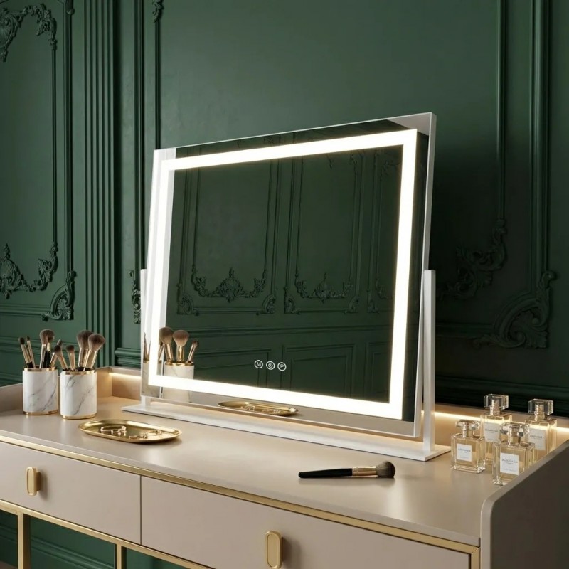 Lustro LED Studio White 58x45