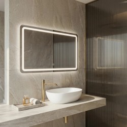 Lustro ścienne LED 100x60cm EDIT