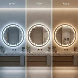 Lustro ścienne LED SOFT 50