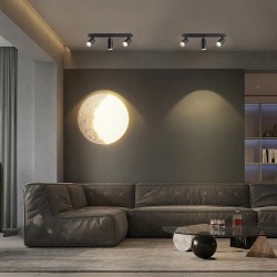 Lampa Sufitowa Reflektor APP1243-3C Czarna