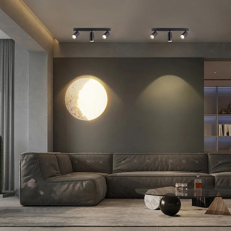 Lampa Sufitowa Reflektor APP1243-3C Czarna