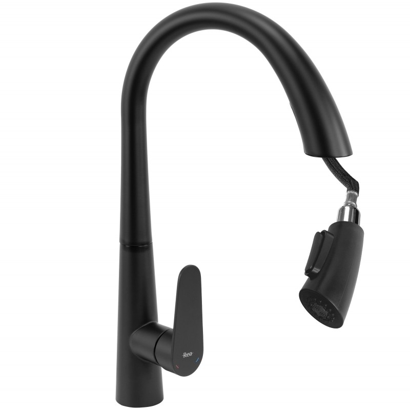 Bateria Kuchenna REA Ross Czarna Black