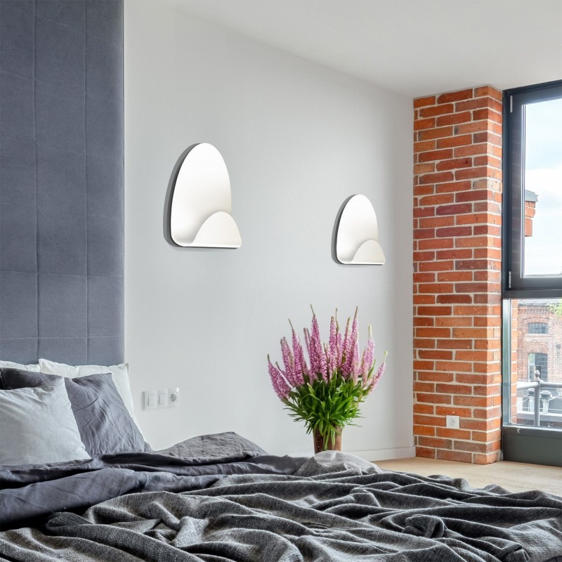 LAMPA ŚCIENNA KINKIET APP1428-W BIAŁA