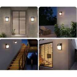 Lampa Elewacyjna kinkiet RSL013-1W Czarna