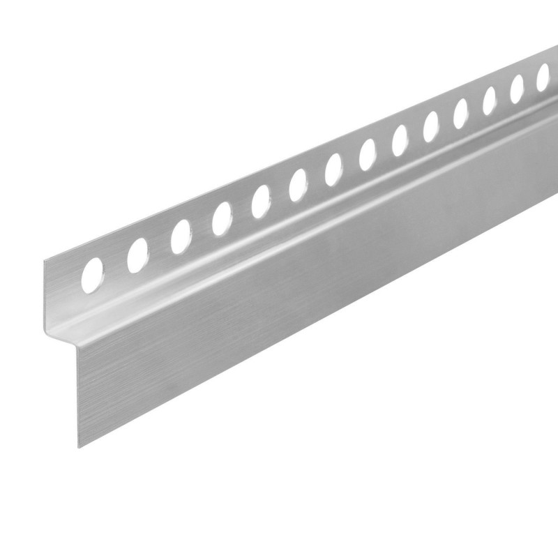 Listwa Brodzikowa Czołowa 120cm Nikiel Szczotkowany