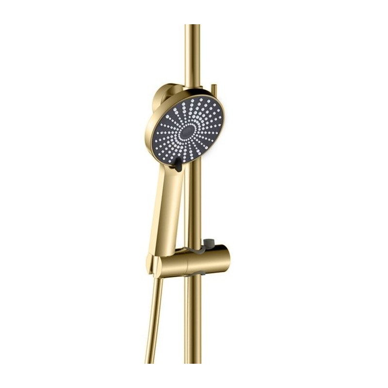 Zestaw Prysznicowy REA Marco Złoty szczotkowany